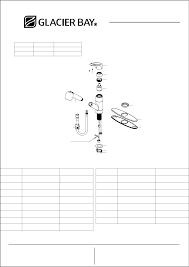 Kitchen faucet aerator assembly glacier bay builders single handle led bathroom sink faucet aerator glacier bay faucet aerators. Https Www Manualshelf Com Manual Glacier Bay 67385 1101 Replacement Part List English Html