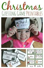 Christmas Guessing Game Printables School Christmas Party Christmas Games Christmas Party Games