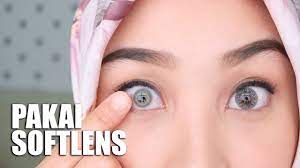 1) contact lens ni dia macam cermin, sensitive, jadi. How To Use Contact Lenses Swatches Cara Pakai Copot Bersihin Softlens Irna Dewi Youtube