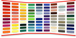 79 unfolded ppg auto paint chart