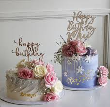 Birthday Cake Design Ideas Flower Buttercream Cake Modern Birthday Cakes Buttercream Rose Cake Simple Birthday Cake