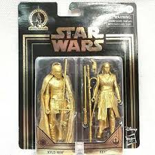 Star Wars Skywalker Saga Commemorative Edition Gold Kylo Ren Rey Hasbro 630509870073 Ebay In 2021 Kylo Ren And Rey Disney Star Wars Star Wars Accessories