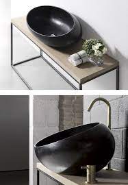 Nuova Finitura Per Gong Di Kreoo Il Lavabo In Marmo Impreziosito Dal Rivestimento In Foglia Oro Ristrutturazione Del Bagno Design Per Bagno Moderno E Disegno Bagno