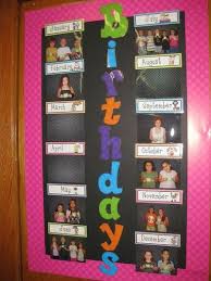 Preschool Classroom Birthday Chart Www Bedowntowndaytona Com