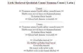 Lirik Lagu Ummi