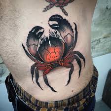 City Crab I Made In Munich Neotradsub Neotraditional Tattooartistsmagazine Neotradtattoo Tattoosnob Tat Tattoo Sternzeichen Krebs Tattoo Tattoo Vorlagen