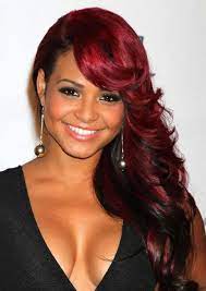 christina millian haarfarben dunkelrote haarfarbe haarfarbe rot