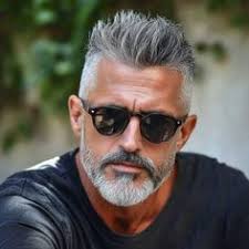 Image result for short hair haircuts men over 50