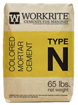 Mortar Cement Colored Workrite Cements