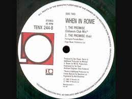 It was written by all three band members: When In Rome B2 The Promise Dub Video Dailymotion