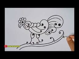 Mewarnai gambar motif batik atau ornament ukir kayu. Cara Menggambar Batik Motif Fauna Ayam Youtube