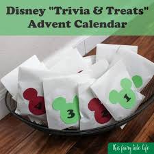 Find out who lives happily ev. Diy Trivia And Treats Mickey Advent Calendar This Fairy Tale Life
