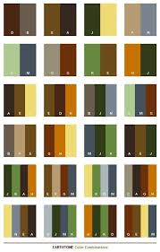 Earth Tones Color Matching Chart Color Schemes Earth Tone