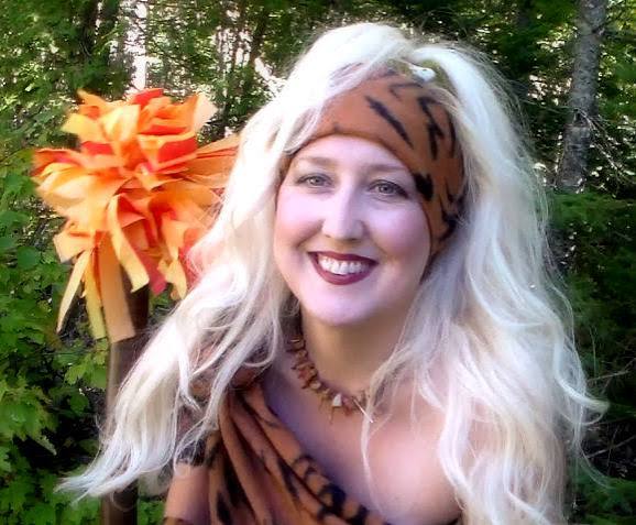 DIY Cave-Girl Halloween Costume with Jewelry & Accessories! – The Frugal  Crafter Blog