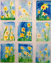 A First Grade Teaching Blog Spring Art Spring Art Projects April Art Spring Art