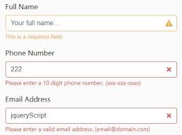 Extendable Form Validation Plugin For Bootstrap 4 Vindicate Web Development Blog Laravel Wordpress Js Jquery News And Tutorials