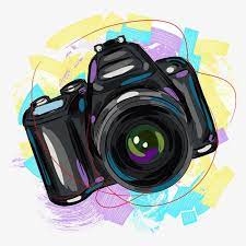 Creative Cartoon Hand Painted Hand Painted Camera Logo Camera Cartoon Camera Art