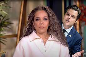 Sunny Hostin forced to read legal statement on "The View" after slandering  Matt Gaetz 😂 : r/Republican