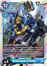 MetalGarurumon (X Antibody) - X Record - Digimon Card Game