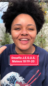 O versículo de hoje é Mateus 18:19-20 🤍 #desafiojesus