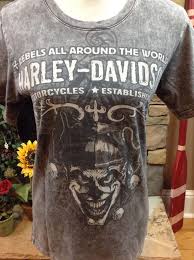 Harley Davidson Rebels All Around The World Gray Joker Tee T Shirt Sz S 958 Ebay Harley Davidson Gray Tshirt T Shirt