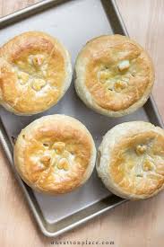 Amazing Comfort Food Recipe For Chicken Pot Pies With Puff Pastry Crust That S E Easy Chicken Pot Pie Recipe Puff Pastry Crust Costco Rotisserie Chicken Recipe