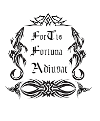 Fortis Fortuna Adiuvat Quotes Tattos Premium T Shirt By Artmed96 John Wick Tattoo Latinas Quotes John Wick Meme