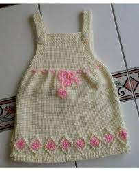 Tunus Isi Fistikli Baklavali Ciceklerle Suslu Jile Yapimi 3 Yas Orgu Baby Knitting Patterns Kiz Bebek Elbiseleri