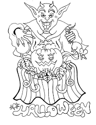 100 scary coloring pages for everyone's favorite halloween. 50 Free Printable Halloween Coloring Pages For Kids