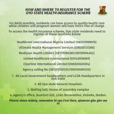 But when you're expecting, it should. Registration For The Oyo State Health Insurance Scheme By Oyo State Government Medium