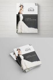 High End Fashion European And American Style Wedding Photography Wedding Dress Brochure Cover Pikbest High End Fashion Wedding Dress Photography Brochure Cover