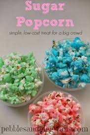 Sugar Popcorn Treat Quick Cheap Idees De Fete Idee Gateau Et Idee Anniversaire