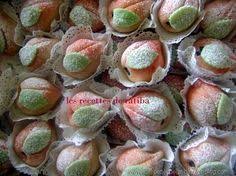 Les Peches El Khoukh En Pate D Amande Pate D Amande Gateau Pate D Amande Gateau Poire Amande