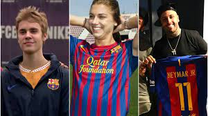 Check spelling or type a new query. Barcelona Alex Morgan Snoop Bieber Shakira Famous Fans As Com