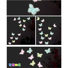 Jakarta utara starhome (33) tambah ke wishlist. Stiker Kupu Kupu L 1218 Stiker Dinding Glow In The Dark Star Sticker 1 Pack 6 Shopee Indonesia