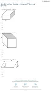 Worksheet will open in a new window. 29 Prisms And Pyramids Worksheet Worksheet Resource Plans