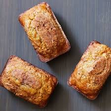 Mini Banana Bread Loaves Recipe Banana Bread Loaf Mini Banana Bread Recipe Mini Loaf Cakes
