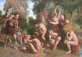 You volunteer to search the island for someone who wouldn't want to eat you. Odysseus On The Island Of Circe Paul Reid Art Fine Art Oil On Canvas
