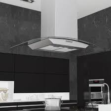 La hotte aspirante ergonomique klarstein annabelle eco 60 se charge de dissiper les odeurs de cuisine vers l'extérieur dans les cuisines de. Hotte Ilot 90 Cm Acier Inoxydable 756 M H Led Hotte Aspirante Tactile Hotte Aspirante Cuisine Hotte Decorative Achat Vente Hotte Cdiscount