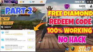 Free fire diamond allows you to purchase weapon, pet, skin and items in store. Redeem Code Free Diamond Top Up Free Fire Youtube