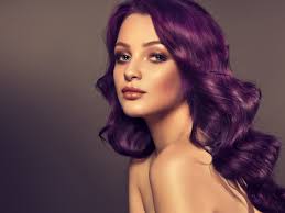 Wir verraten euch wie ihr schulterlange haare stylt und zeigen euch die schönsten haarschnitte. Lila Haare Madchen Frisur Gesicht Mode 2880x1800 Hd Hintergrundbilder Hd Bild