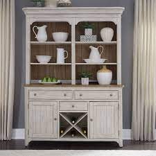 Dining and living room essentials from table linens to board games in a new stylish sideboard or buffet table. Farmhouse Reimagined Buffet W Hutch By Liberty Furniture Furniturepick