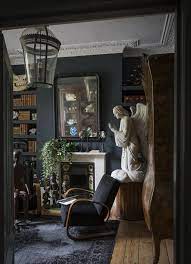 Dark Academia Dark Academia Green Academia Interior Design Dark Living Rooms Dark Living Room Ideas Living Room Designs