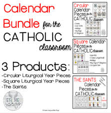 Printable liturgical catholic calendar in a nutshell: Catholic Liturgical Calendar Worksheets Teaching Resources Tpt
