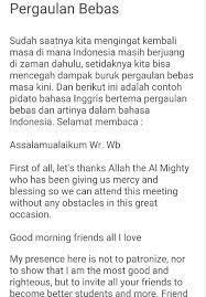 Pidato Bahasa Inggris Dan Artinya For Android Apk Download