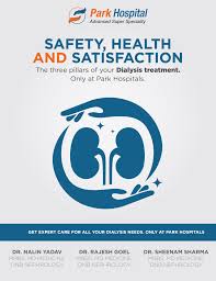 Park Hospitals Is Well Versed With Counselling And Managing Patients With Acute And Chronic Kidney Diseases Con Dialysis Chronic Kidney Disease Kidney Disease