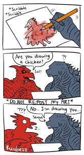 Ruubesz Draws Tumblr Godzilla Funny Godzilla Comics Godzilla