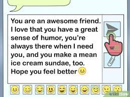 Don't see yourself deeply in mirror, because even mirror. 4 Ways To Make Someone Feel Better Via Text Message Wikihow