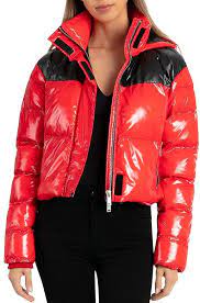 Bagatelle Nyc Cropped Hooded Puffer Jacket Women Bloomingdale S Puffer Jacket Women Puffer Jackets Jackets For Women