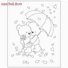 Maybe you would like to learn more about one of these? Rubber Silicone Clear Stamps For Scrapbooking Tampons Transparents Seal Background Stamp Card Making Diy Bear In Stam Clear Stamps Stamped Cards Animal Stencil